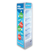 BuzzBallz 135L Standing Wider Slim Fridge For Biggies