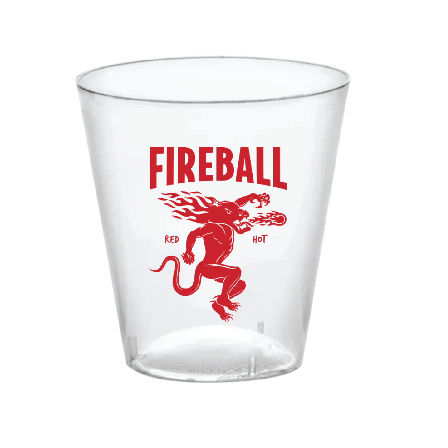 Fireball 2oz Plastic Sampling Cups