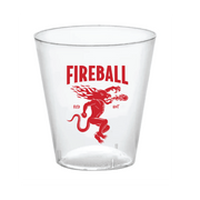 Fireball 2oz Plastic Sampling Cups