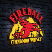Fireball Custom LED Rubber 3D