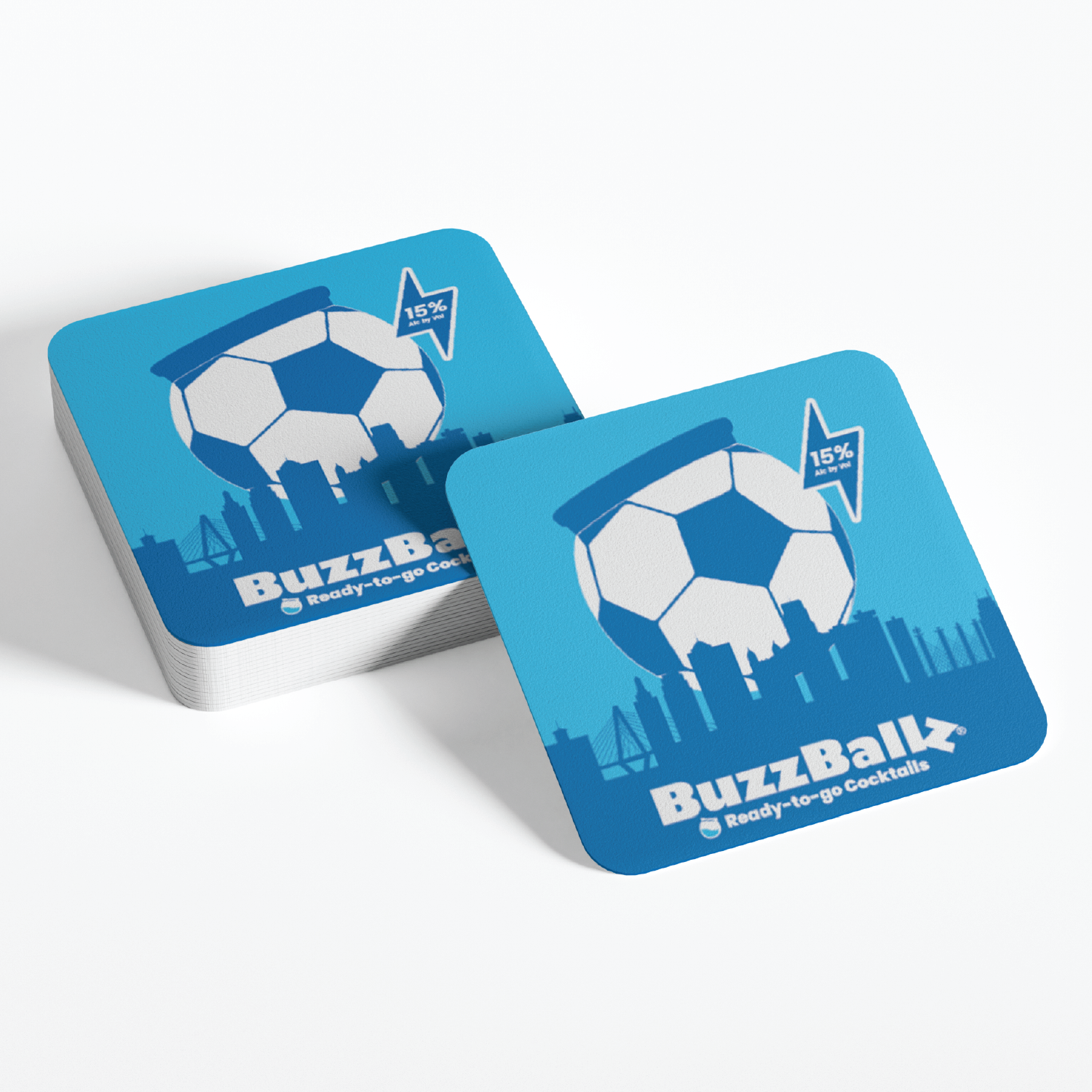 BuzzBallz Pulpboard Coasters