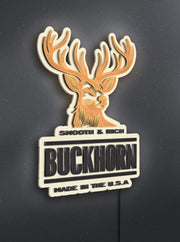 Buckhorn BOURBON 3D RUBBERIZED LED SIGN