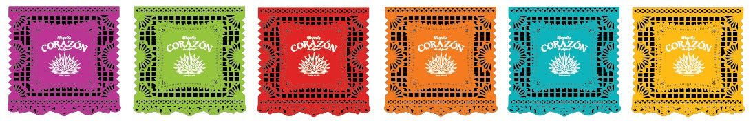 Corazon DIE CUT COASTERS OVERSEAS