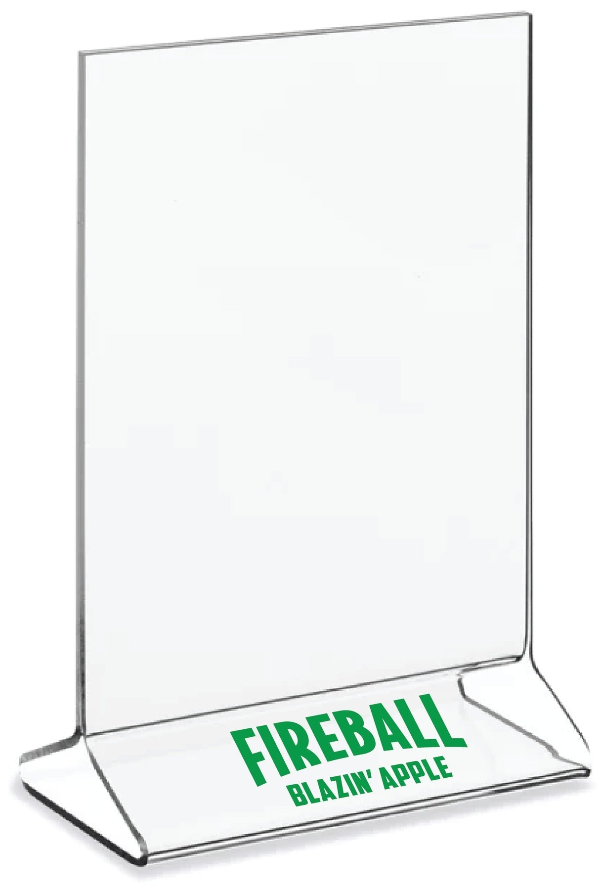 Fireball Apple ACRYLIC TABLE TENTS
