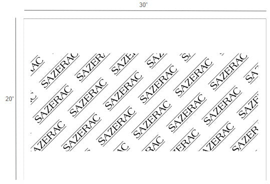 Sazerac Custom Printed Tissue Paper